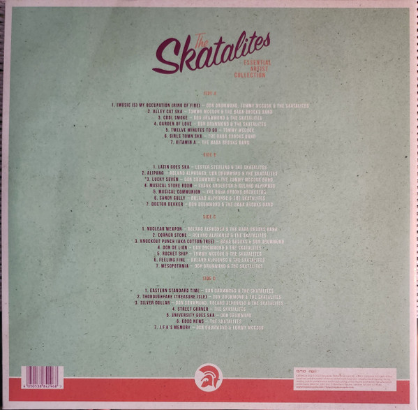The Skatalites - Essential Artist Collection | Trojan Records (TJDLP606) - 3
