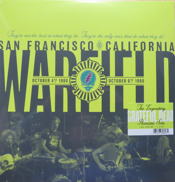 The Grateful Dead - The Warfield - San Francisco, CA Oct 4&6 1980 | Rhino Records (R1 728364) - main