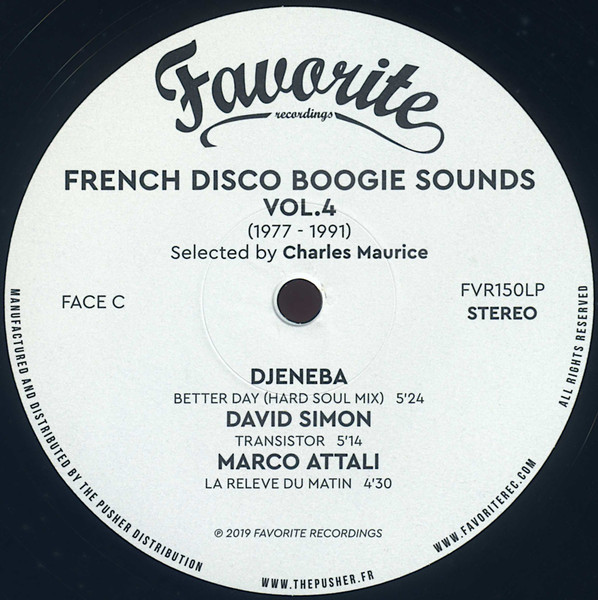 Various - French Disco Boogie Sounds Vol. 4 (1977-1991) | Favorite Recordings (FVR150LP) - 4
