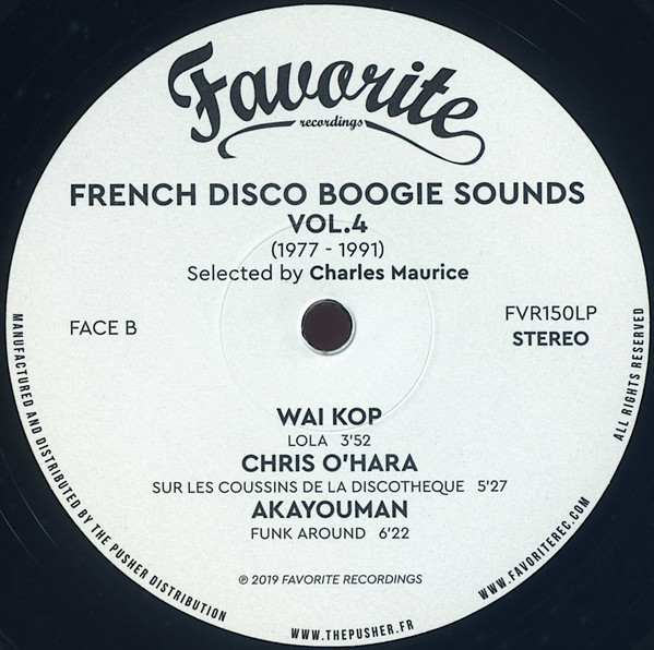 Various - French Disco Boogie Sounds Vol. 4 (1977-1991) | Favorite Recordings (FVR150LP) - 3