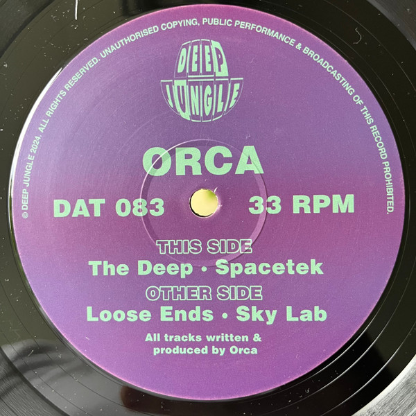 Orca - Loose Ends / Sky Lab / The Deep / Spacetek (Unreleased Mix) | Deep Jungle (DAT 083)