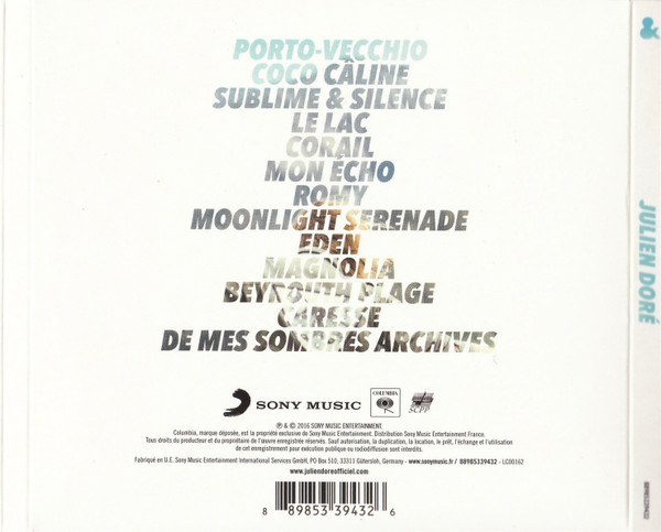 Julien Doré - & | Sony Music (88985339432) - 2