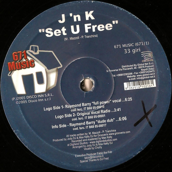 J 'n K - Set U Free | 671 Music (671/1)
