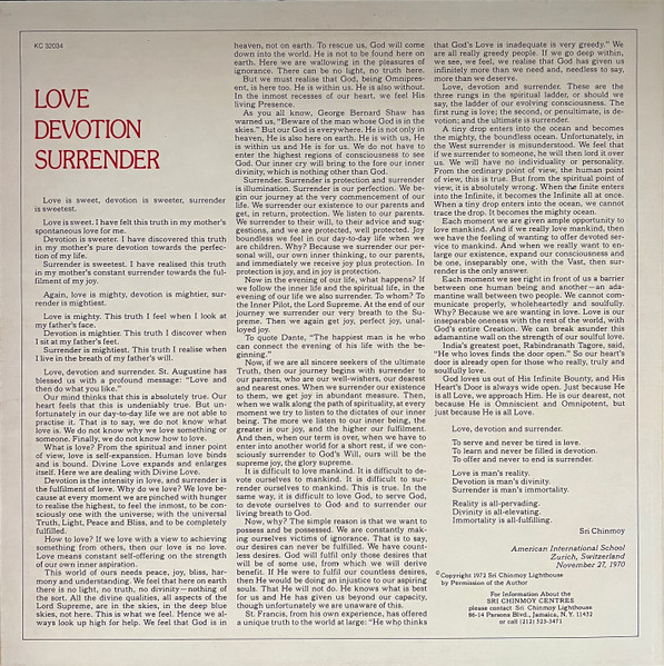 Carlos Santana , John McLaughlin - Love Devotion Surrender | Columbia (KC 32034) - 3