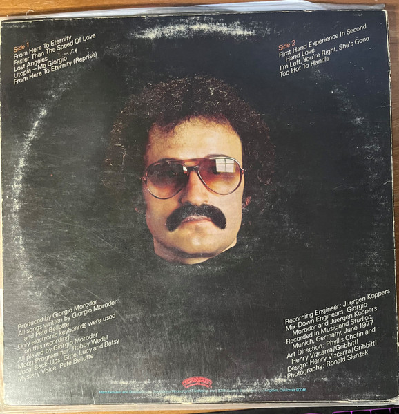 Giorgio Moroder - From Here To Eternity | Casablanca (NBLP 7065) - 2 Giorgio Moroder - From Here To Eternity | Casablanca (NBLP 7065) - 2