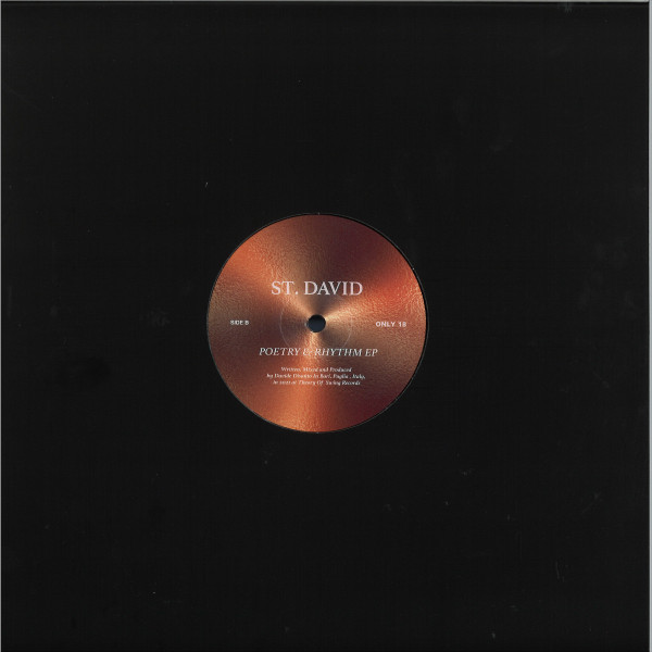 St. David - Poetry & Rhythm EP | Only One Music (ONLY 18) - 2 St. David - Poetry & Rhythm EP | Only One Music (ONLY 18) - 2