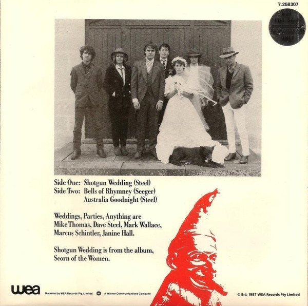 Weddings, Parties, Anything - Shotgun Wedding | WEA (7-258307) - 2 Weddings, Parties, Anything - Shotgun Wedding | WEA (7-258307) - 2