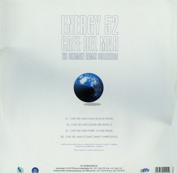 Energy 52 - Café Del Mar - The Ultimate Remix Collection | Bonzai Trance Progressive (BTP3097RE) - 2 Energy 52 - Café Del Mar - The Ultimate Remix Collection | Bonzai Trance Progressive (BTP3097RE) - 2
