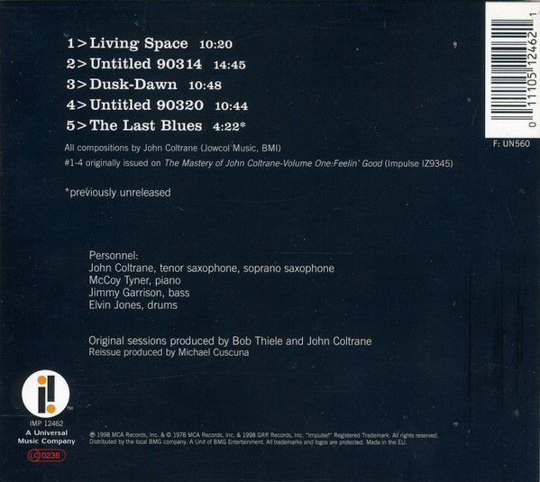 John Coltrane - Living Space | Impulse! (IMP 12462) - 2