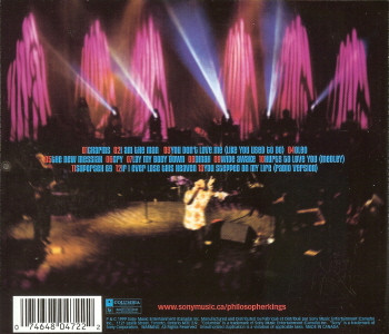 The Philosopher Kings - Live - One Night Stand | Columbia (CK 80472) - 2 The Philosopher Kings - Live - One Night Stand | Columbia (CK 80472) - 2
