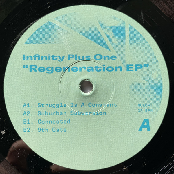 Infinity Plus One - Regeneration EP | Molar (MOL04) - main Infinity Plus One - Regeneration EP | Molar (MOL04) - main