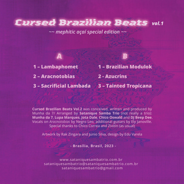 Satanique Samba Trio - Cursed Brazilian Beats Vol.1 | Rebel Up Records (none) - 2 Satanique Samba Trio - Cursed Brazilian Beats Vol.1 | Rebel Up Records (none) - 2