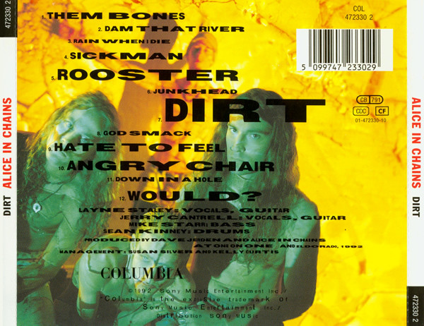 Alice In Chains - Dirt | Columbia (COL 472330 2) - 2