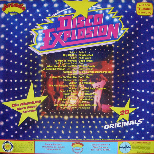 Various - Disco Explosion (Die Absolute Disco Super Scheibe) | Arcade (ADE G 84) - 2
