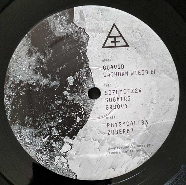 Guavid - Wathorn Wieib EP | Analogical Force (AF009) - 2