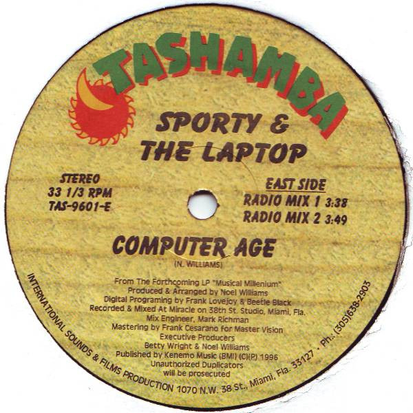 Sporty & The Laptop - Computer Age | Tashamba (TAS-9601)