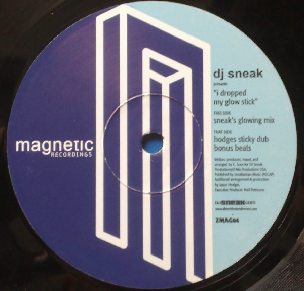 DJ Sneak - I Dropped My Glowstick | Magnetic Recordings (ZMAG04) - 2