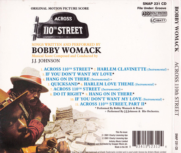 Bobby Womack - Across 110th Street | Charly Records (SNAP 231 CD) - 2