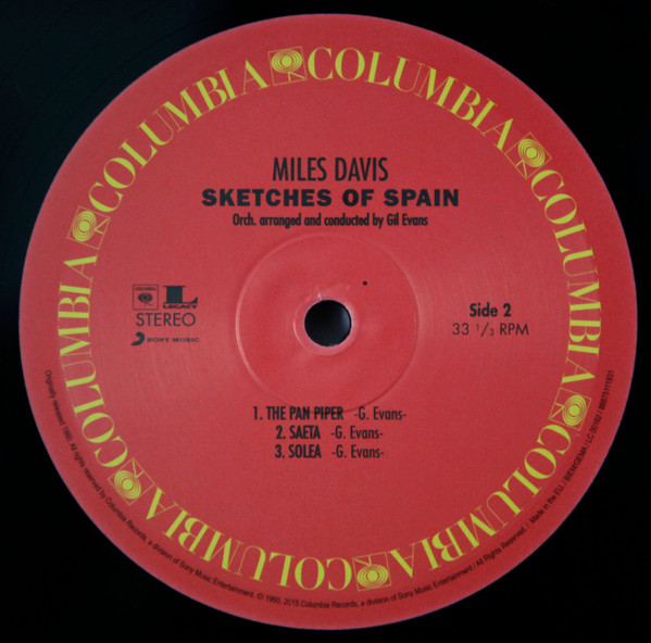 Miles Davis - Sketches Of Spain | Columbia (88875111931) - 2