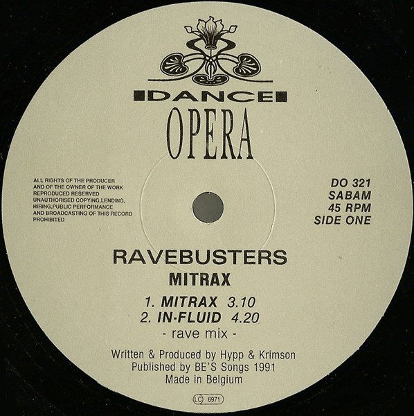 Ravebusters - Mitrax | Dance Opera (DO 321) - 3