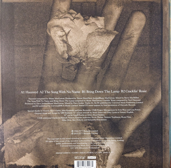 Shane MacGowan And Sinéad O'Connor - Haunted | ZTT (7535907) - 2 Shane MacGowan And Sinéad O'Connor - Haunted | ZTT (7535907) - 2