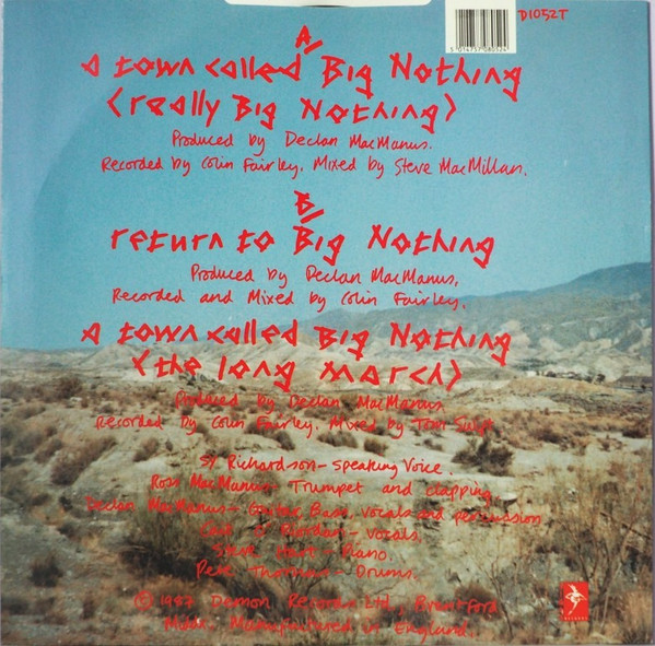 The MacManus Gang - A Town Called Big Nothing | Demon Records (D1052T) - 2 The MacManus Gang - A Town Called Big Nothing | Demon Records (D1052T) - 2