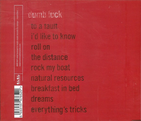 Dntel - Dumb Luck | Moshi Moshi Records (moshicd19) - 2