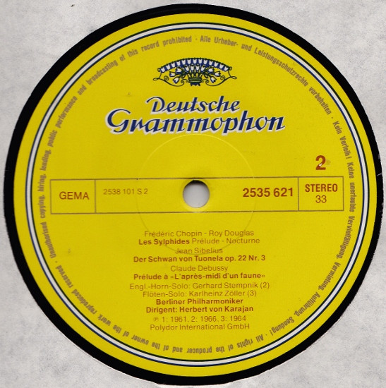 Herbert von Karajan - Meditation • Musik Zum Träumen Mit Herbert Von Karajan | Deutsche Grammophon (2535 621)