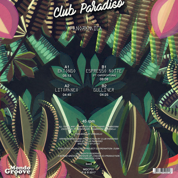 Club Paradiso - Panoramica | Mondo Groove (MGCP01)