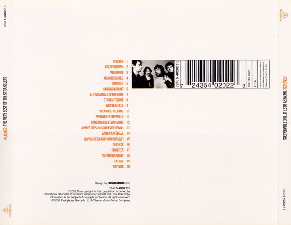 The Stranglers - Peaches: The Very Best Of The Stranglers | Parlophone (7243 5 40202 2 3) - 2