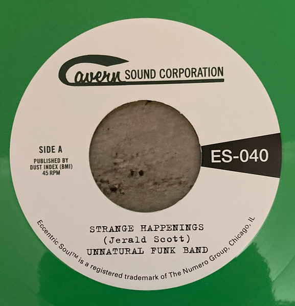 Unnatural Funk Band - Strange Happenings / Living In The Past | Numero Group (ES-040)