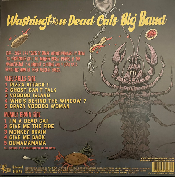 Washington Dead Cats - 40 Years Of Punkabilly Madness 1984-2024 | Devil Deluxe Music (DDM034LP) - 2 Washington Dead Cats - 40 Years Of Punkabilly Madness 1984-2024 | Devil Deluxe Music (DDM034LP) - 2