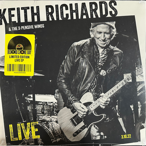 Keith Richards And The X-Pensive Winos - Live 3.10.22 | Mindless Records (538995881) - main Keith Richards And The X-Pensive Winos - Live 3.10.22 | Mindless Records (538995881) - main