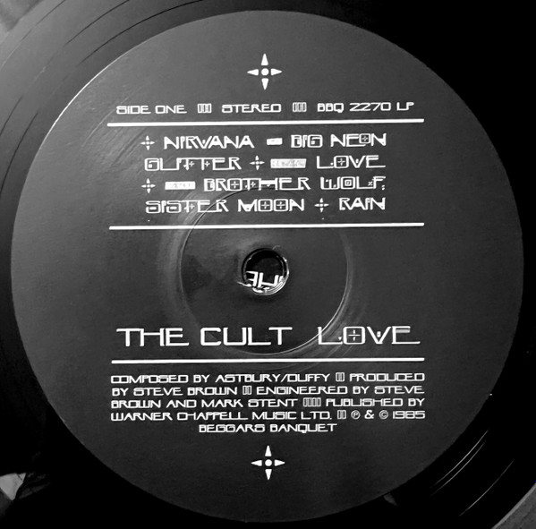 The Cult - Love | Beggars Banquet (BBQ 2270 LP) - 3 The Cult - Love | Beggars Banquet (BBQ 2270 LP) - 3