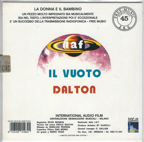 Dalton - La Donna E Il Bambino | btf.it (VM 45 198) - 2