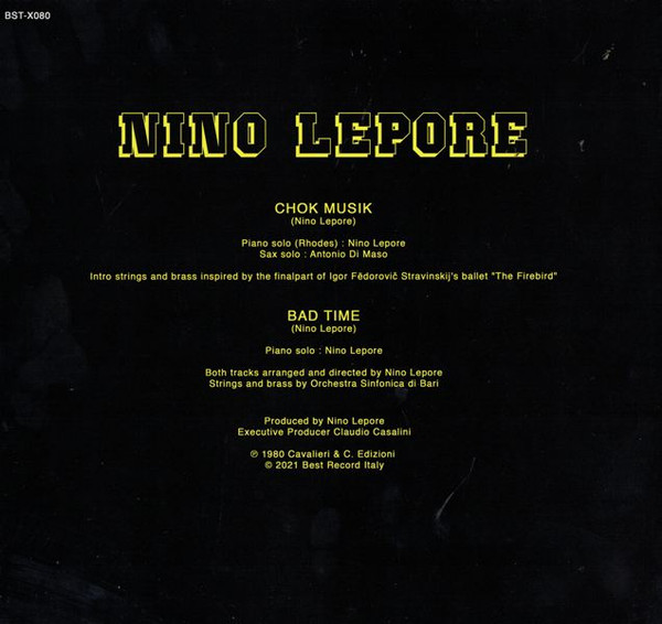 Nino Lepore - Chok Musik | Best Record (BST-X080)