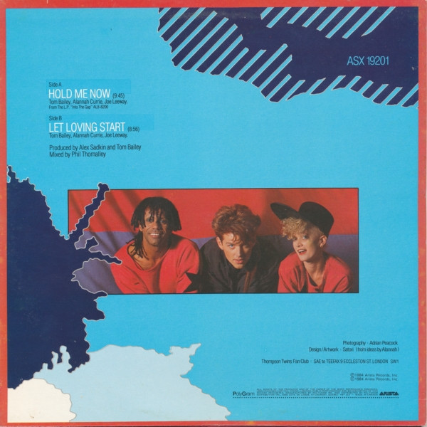 Thompson Twins - Hold Me Now (Extended Version) | Arista (ASX-1-9201) - 2