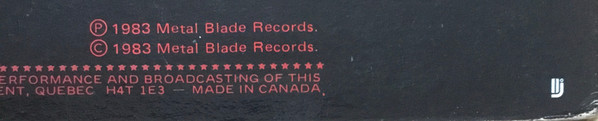 Slayer - Show No Mercy | Banzai Records (BRC 1906) - 4 Slayer - Show No Mercy | Banzai Records (BRC 1906) - 4