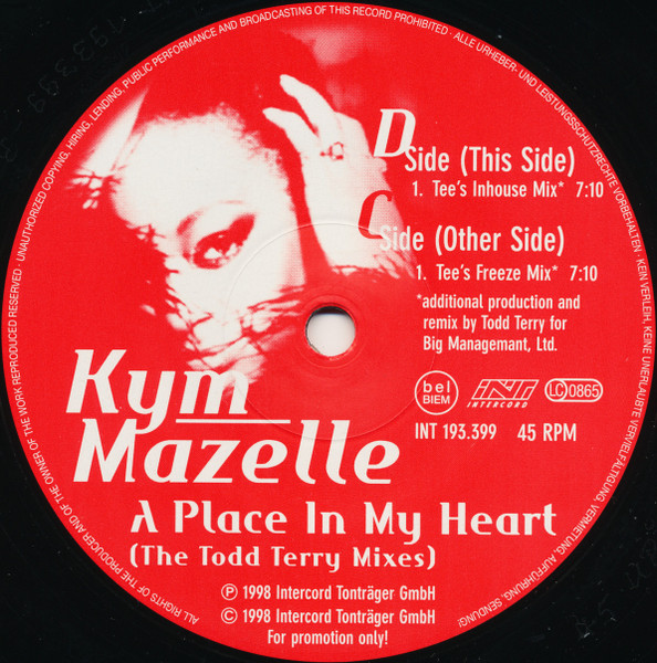 Kym Mazelle - A Place In My Heart | Palladium (INT 193.384) - 3