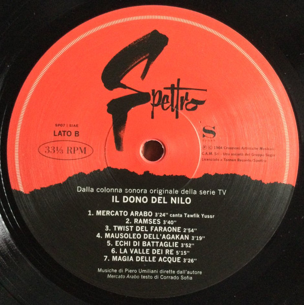 Piero Umiliani - Il Dono Del Nilo | Spettro (SP07) - 4 Piero Umiliani - Il Dono Del Nilo | Spettro (SP07) - 4