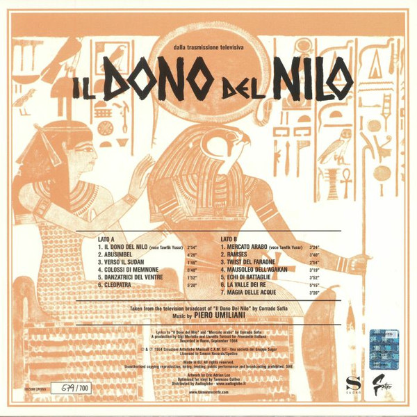 Piero Umiliani - Il Dono Del Nilo | Spettro (SP07) - 2 Piero Umiliani - Il Dono Del Nilo | Spettro (SP07) - 2
