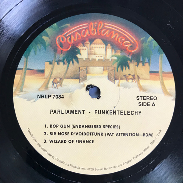 Parliament - Funkentelechy Vs. The Placebo Syndrome | Casablanca (NBLP 7084) - 3