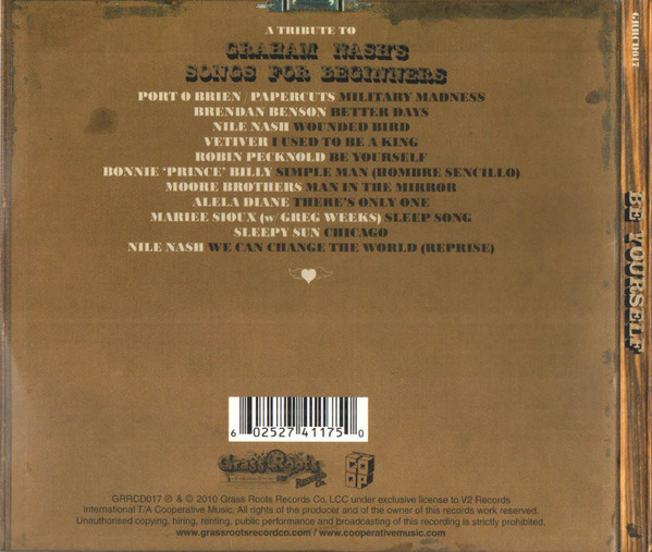 Various - Be Yourself - A Tribute To Graham Nash's Songs For Beginners | Grass Roots Record Co. (GRRCD017) - 3