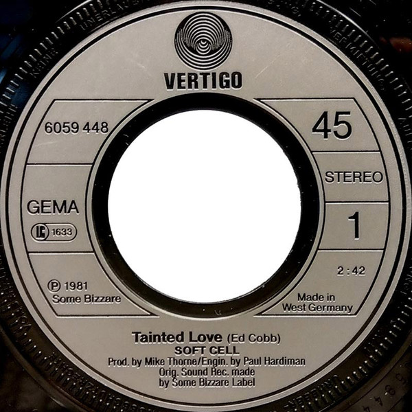 Soft Cell - Tainted Love | Vertigo (6059 448) - 3