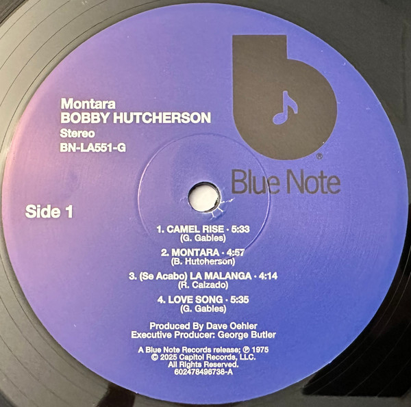 Bobby Hutcherson - Montara | Blue Note (BN-LA551-G) - 3