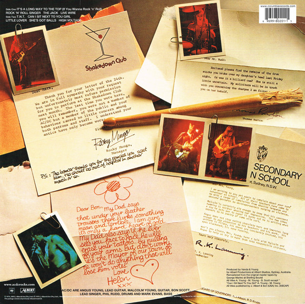 AC/DC - High Voltage | Columbia (E 80201) - 2 AC/DC - High Voltage | Columbia (E 80201) - 2
