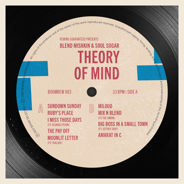 Blend Mishkin & Soul Sugar - Theory Of Mind | Rewind Guaranteed (BOOMREW003) - 4