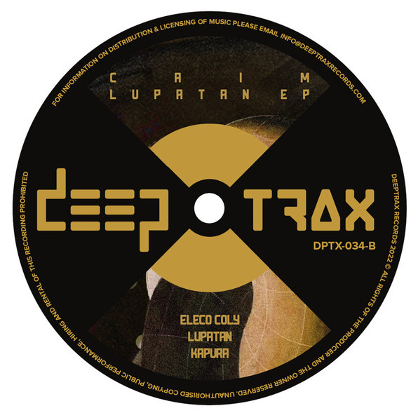 Caim - Lupatan | Deeptrax Records (DPTX-034) - 2 Caim - Lupatan | Deeptrax Records (DPTX-034) - 2