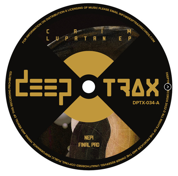 Caim - Lupatan | Deeptrax Records (DPTX-034)