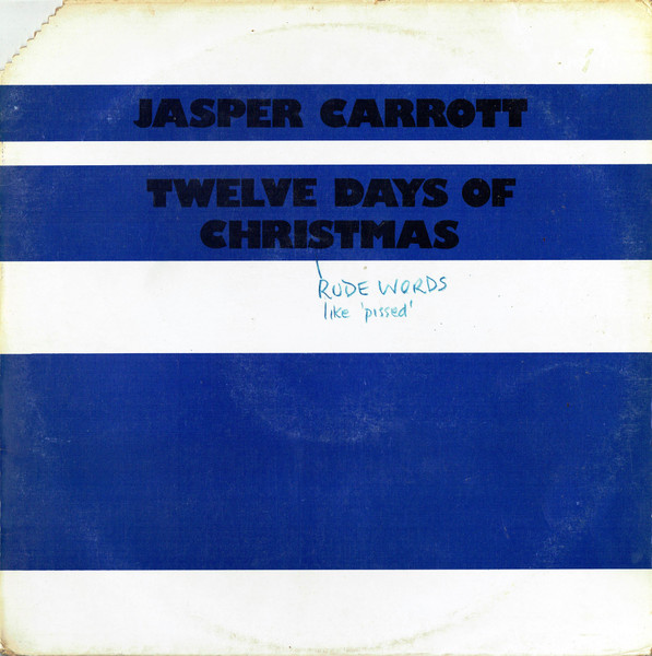 Jasper Carrott - Twelve Days Of Christmas | DJM Records (DJR 18002) - main